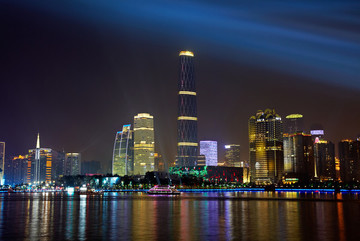 珠江新城夜景
