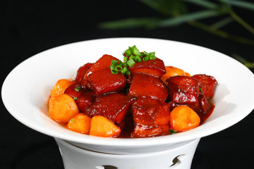 板栗紅燒肉