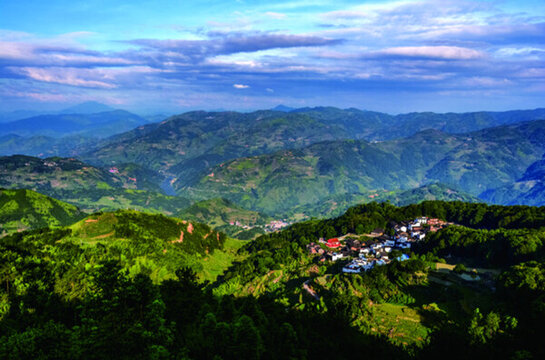 美麗山村半嶺 美麗山景