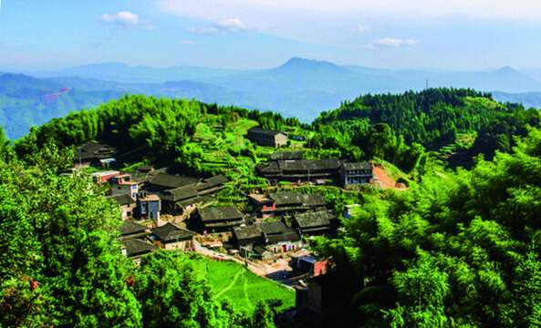 傳統(tǒng)村落 美麗風(fēng)景 度假