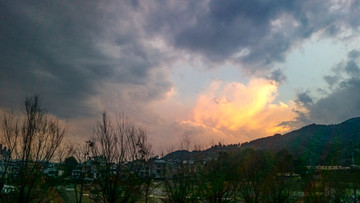 夕陽西下