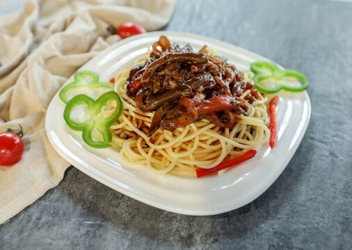 黑椒牛柳意面