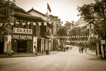 老重慶街景