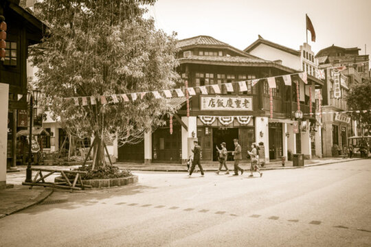 老重慶街景