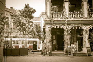 老重慶民國建筑街景