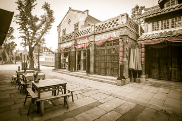 老重慶民國建筑街景