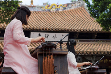 古箏表演