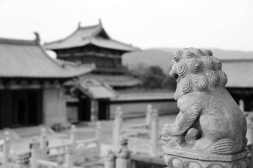 皇宮石獅子