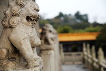 皇宮石獅子
