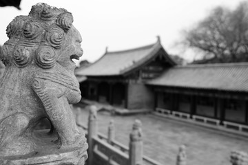 皇宮石獅子