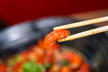 小龍蝦尾