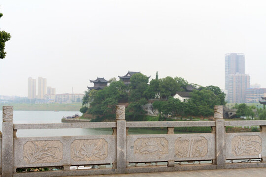 石鼓書院遠(yuǎn)望