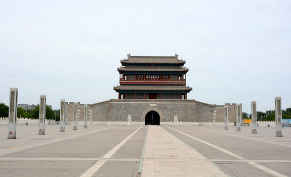 北京永定門城樓
