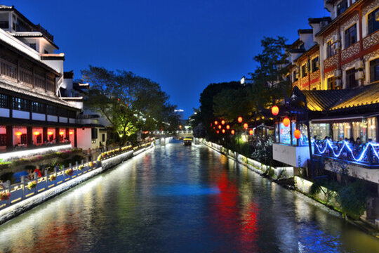 夫子廟秦淮河夜景
