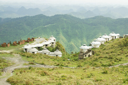 云頂草原民族建筑