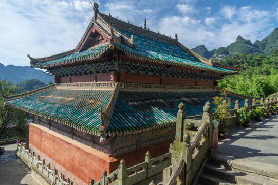 湖北武當(dāng)山紫霄宮風(fēng)光