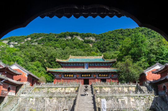 湖北武當(dāng)山紫霄宮風(fēng)光