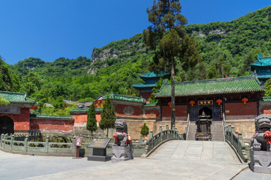 湖北武當(dāng)山紫霄宮風(fēng)光