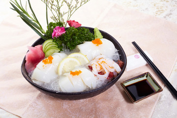八爪魚刺身