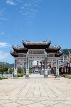 中式門樓