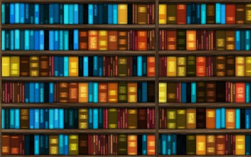 書架背景圖案