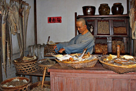 清代店鋪場景