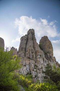 山東 青島 春天的嶗山風(fēng)光