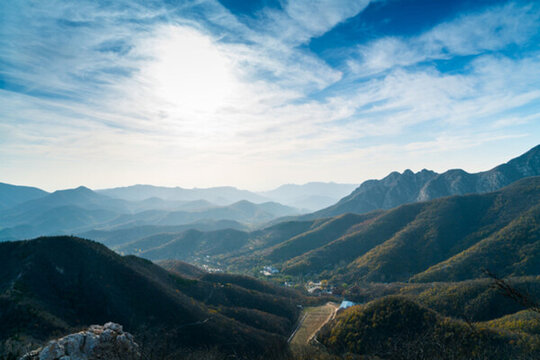 山巒起伏