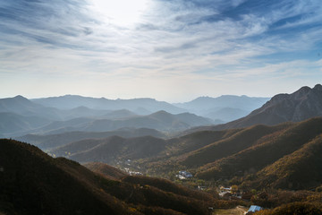 山巒起伏