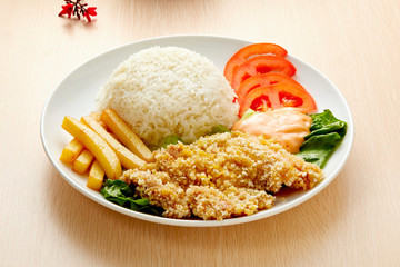 雞扒飯