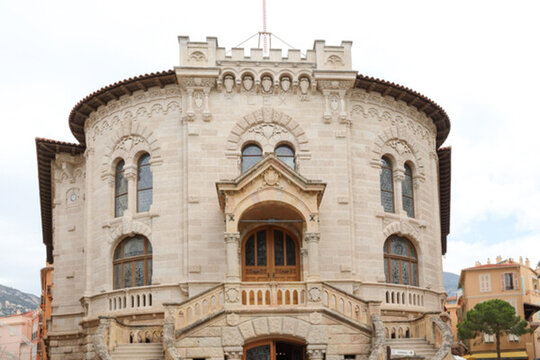 摩納哥建筑 歐式建筑 建筑外觀
