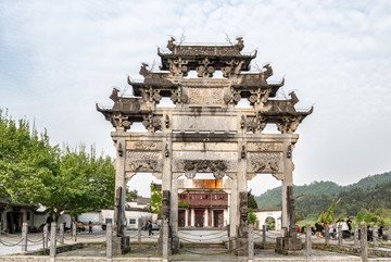 西遞胡文光刺史牌坊