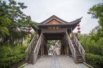 棗莊 臺(tái)兒莊古城 西華門
