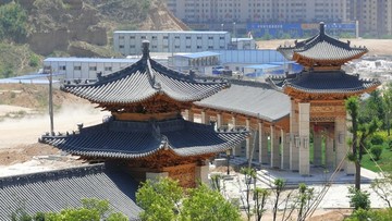 仿古長(zhǎng)廊