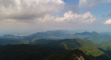 起伏的山巒