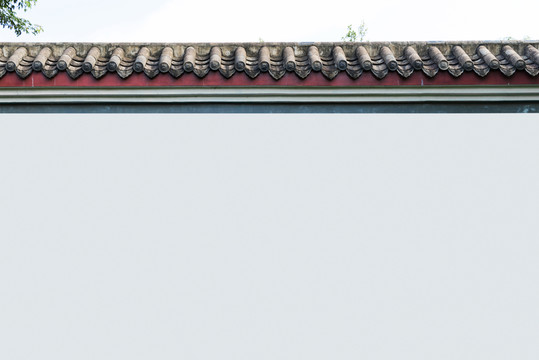 青瓦白墻廣告墻