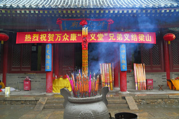 水泊梁山風(fēng)景名勝區(qū) 靖忠廟