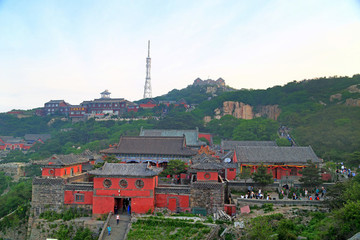 泰山風(fēng)景名勝區(qū) 碧霞祠 玉皇頂