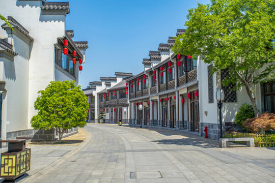 中式建筑仿古街