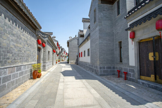 中式建筑仿古街