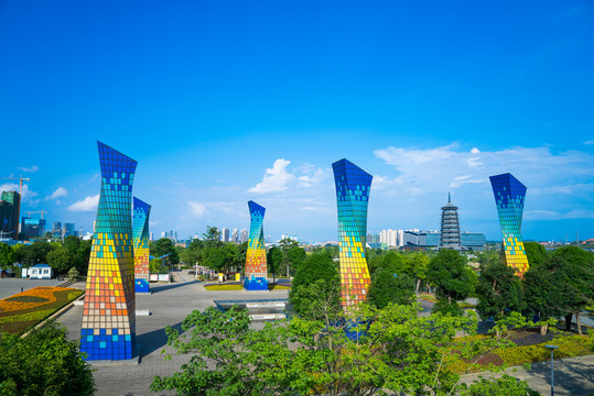 南寧 五象湖公園 雕塑