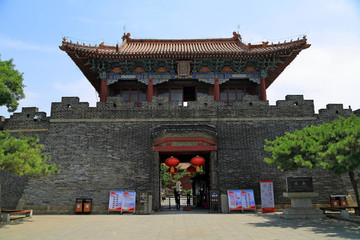 山東 泰安 岱廟 厚載門 北門