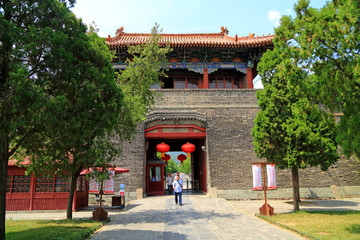 山東 泰安 岱廟 厚載門 北門