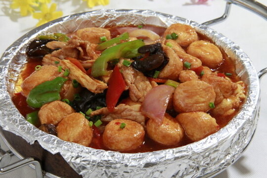 鐵板日本豆腐