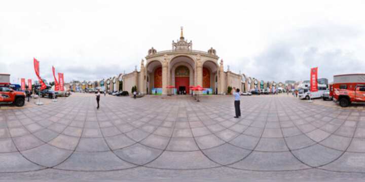 北京展覽館全景