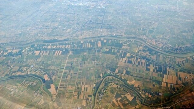 城市景觀空中鳥瞰