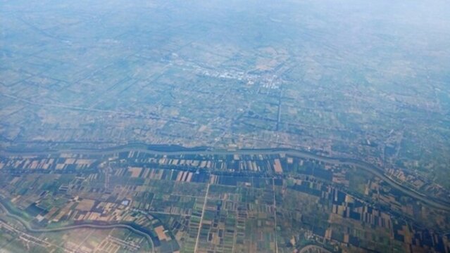 城市景觀空中鳥瞰