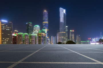 廣州珠江新城和公路路面