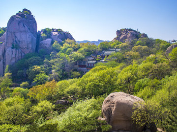 山東日照五蓮山風(fēng)景區(qū)光明寺