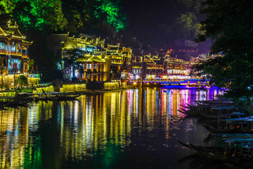 鳳凰古城夜景
